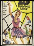 1963 13 Frightened Girls Three Sheet (40" x 67") Original Two Piece Movie Poster (MEARS Auction LOA)