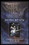 1980s Thin Lizzy Dedication Subway 39" x 61"  Promotional Poster (Phil Lynot) 