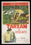 1950 Tarzan and the Slave Girl 1-Sheet (29" x 42 1/2") Original Movie Poster (MEARS Auction LOA)