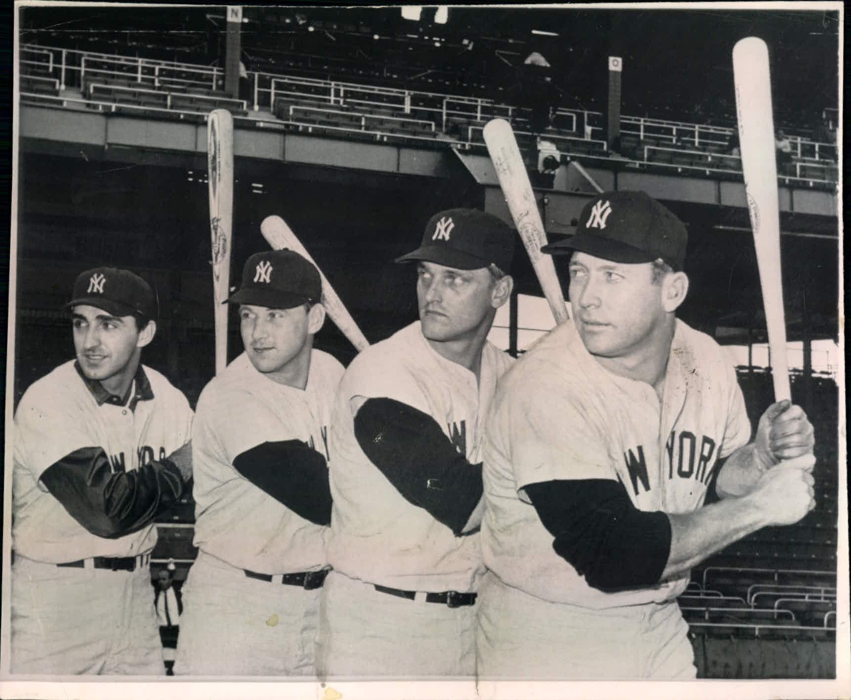 Lot Detail - 1964 Mickey Mantle Roger Maris New York Yankees "TSN ...