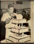 1952-73 Willie Mays New York/San Francisco Giants New York Mets "Boston Herald Archives" Original Photos (Boston Herald Hologram/MEARS LOA) - Lot of 26
