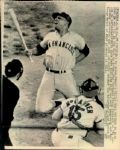 1952-73 Willie Mays New York/San Francisco Giants New York Mets Boston Herald Archives Original Photos (Boston Herald Hologram/MEARS LOA) - Lot of 26