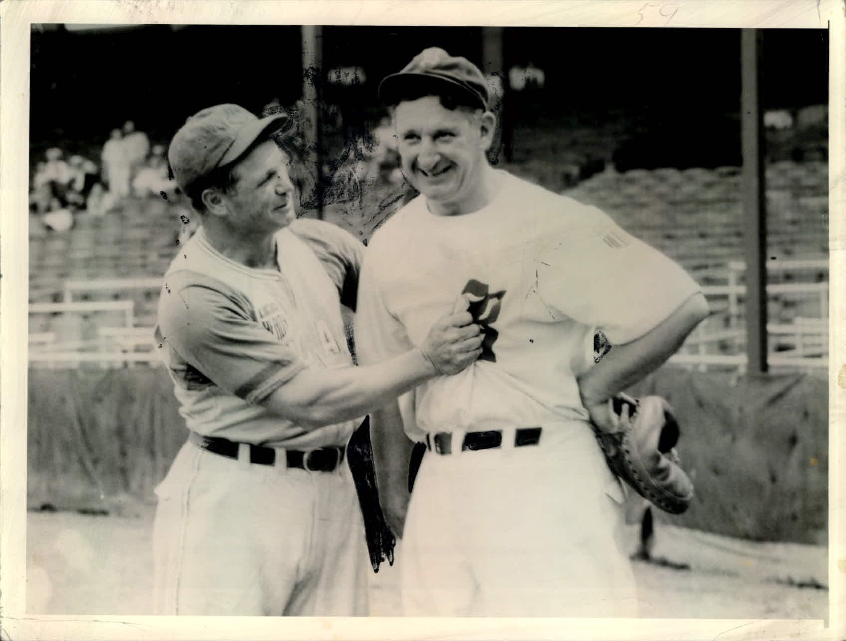 Lot Detail - 1954-67 Jimmie Foxx Post Retirement “Seattle Times” Original  News Photo (“Seattle Times” Hologram/MEARS LOA)