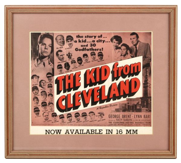 1949 The Kid From Cleveland Promotional 
