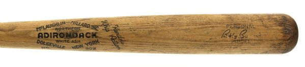 1946-50 Bobby Brown New York Yankees Store Model Adirondack Bat 