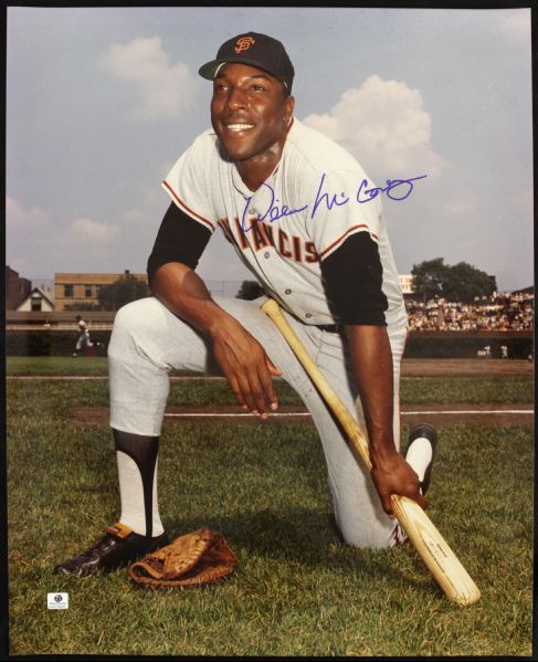 Lot Detail - 1990s Willie McCovey San Francisco Giants Signed 16