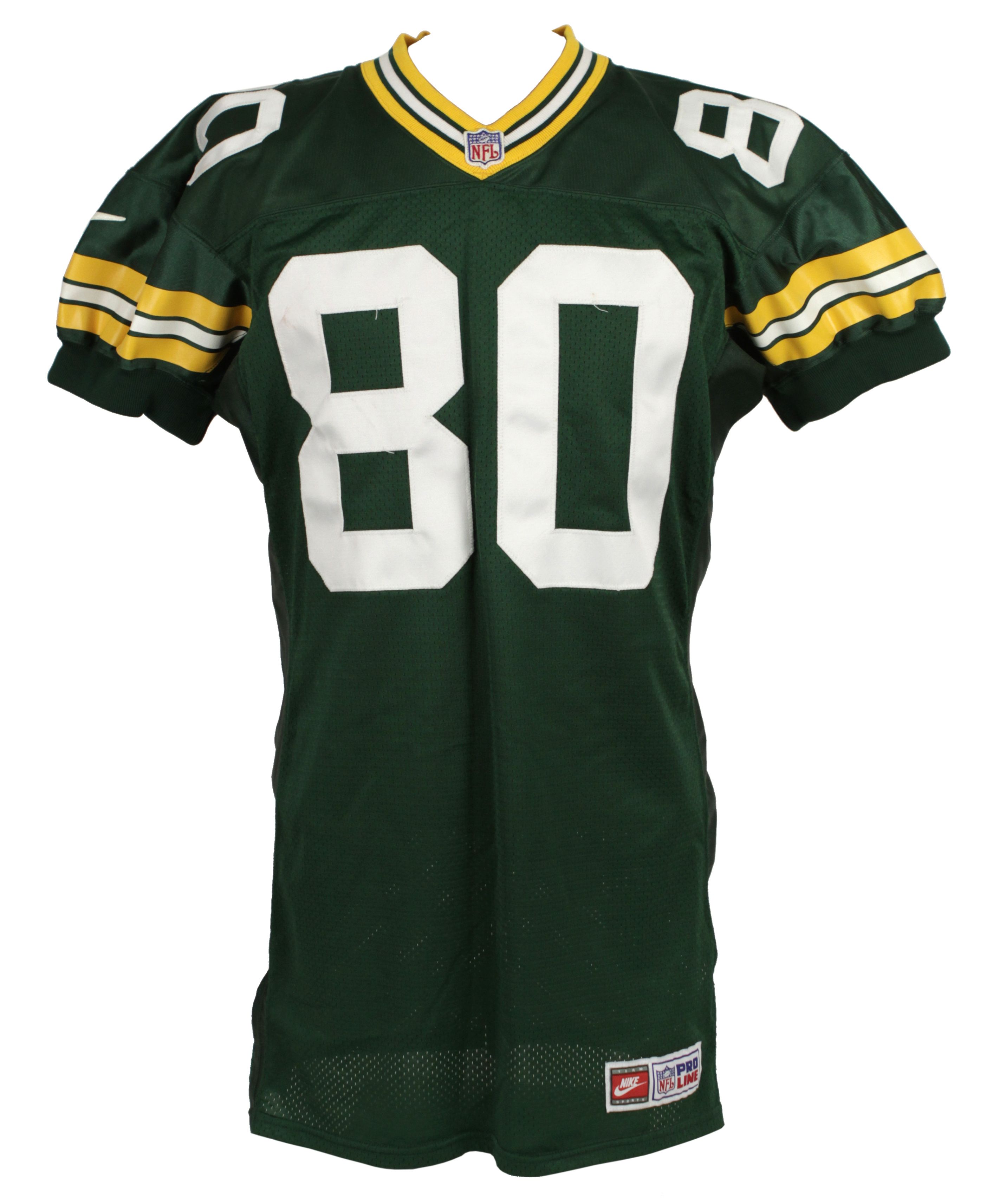 Lot Detail - 1997 Derrick Mayes Green Bay Packers Jersey