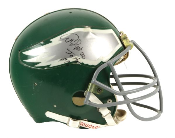 Philadelphia Eagles S Andre Waters  Philadelphia eagles football, Eagles  football, Football helmets