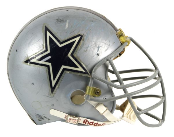 1980s Dallas Cowboys Game Worn Helmet (Scott Waters/MEARS LOA)