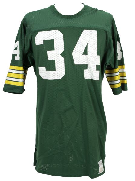 1977-79 Terdell Middleton Green Bay Packers Game Worn Jersey w/Numerous Repairs (Scott Waters/MEARS LOA) 1,000+ Yard Club