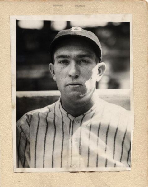 1923 Ray French Brooklyn Robins "Boston Herald Archives" Original 8" x 10" Photo (BH Archives Hologram/MEARS LOA)