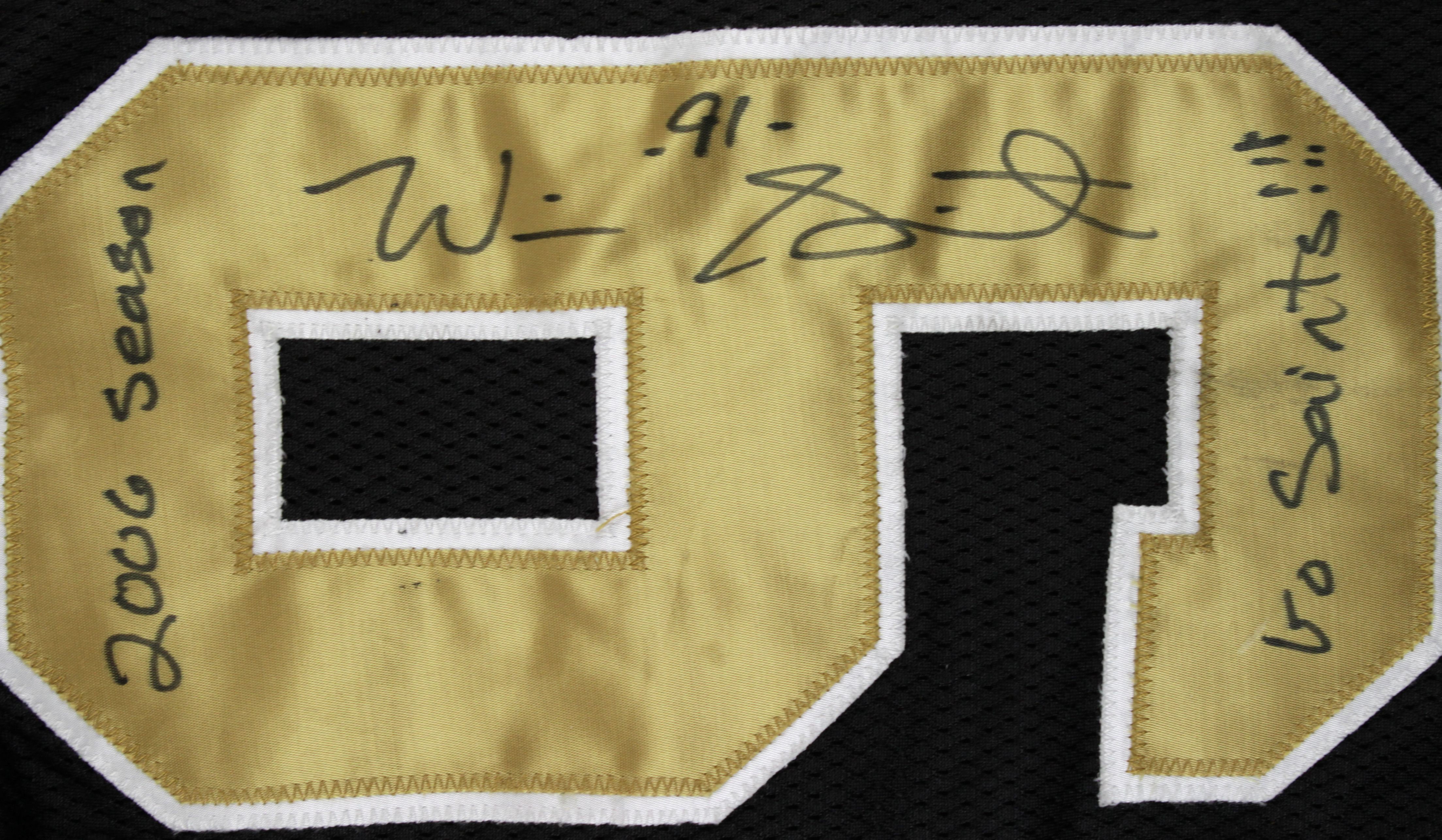 Will Smith Game-Used Jersey - Last Road Game of 2021 Regular Season - 9/26  at ARI