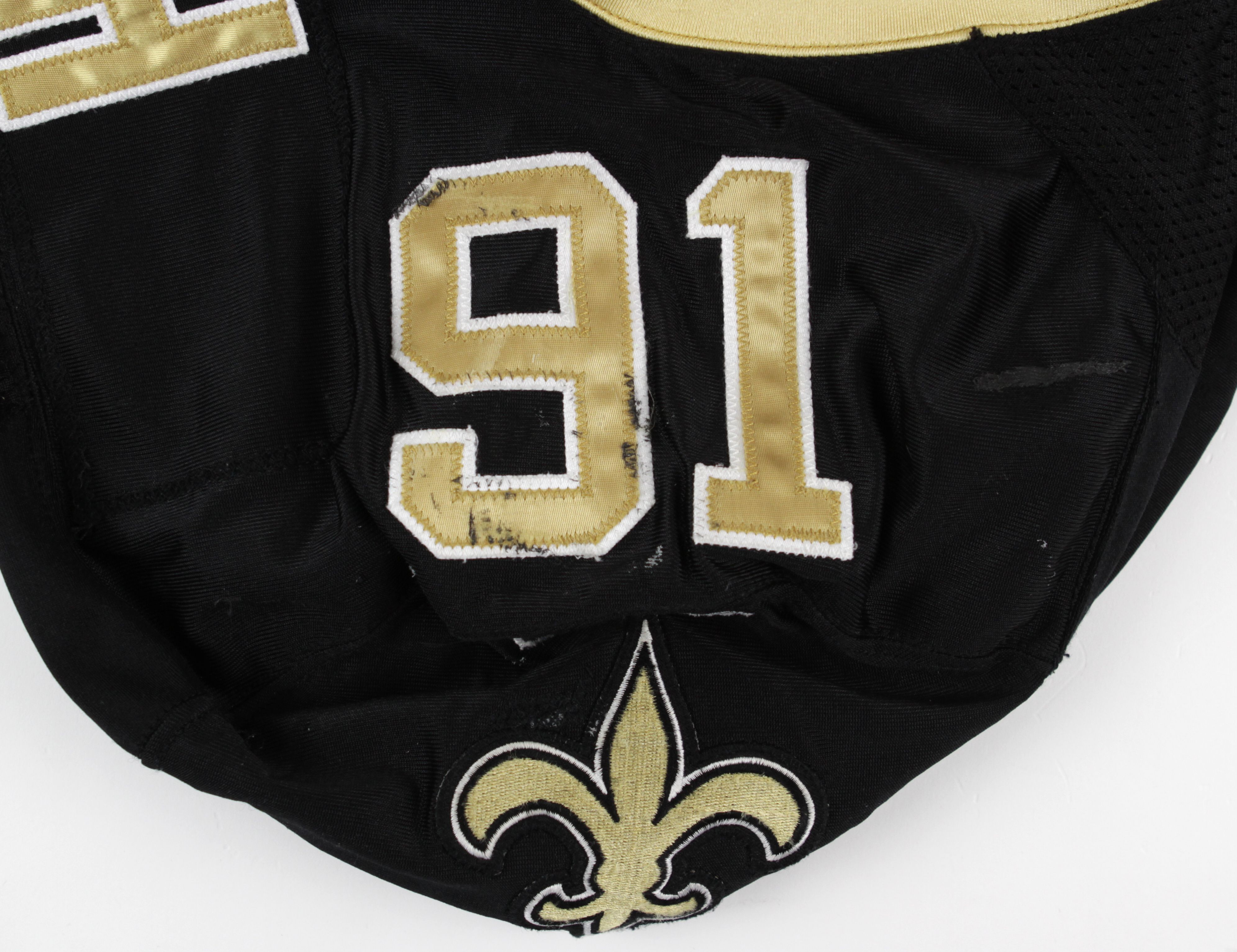 Lot Detail - 2006 Will Smith #91 New Orleans Saints Game Worn