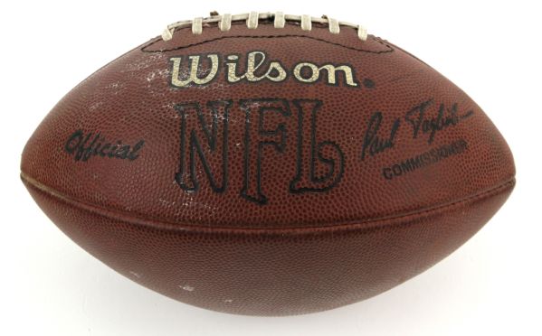 1997 Green Bay Packers vs. San Francisco 49ers Game Used Mud Bowl Football (Scott Waters/MEARS LOA) 