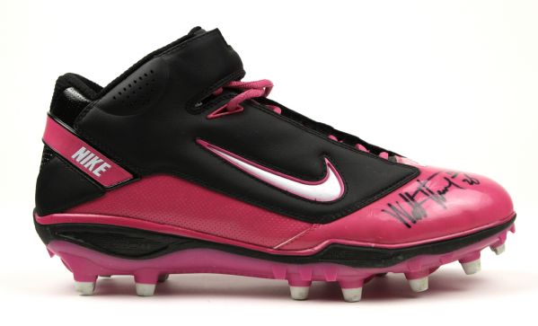 2010 Walter Thurmond Seattle Seahawks Game Worn Shoe From Pink Right Cleat - NFL Auctions PSA/DNA 