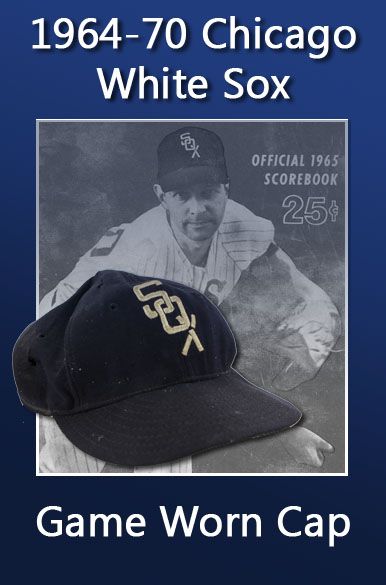 1964-70 Chicago White Sox #5 Game Worn Cap (MEARS LOA)