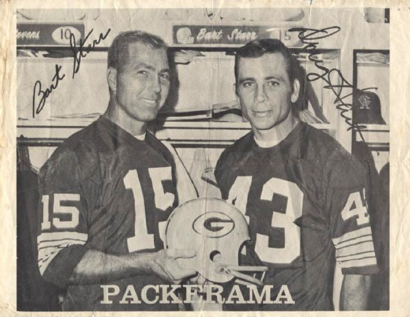 1967-71 Bart Starr Doug Hart Green Bay Packers Packerama Promotional Advert