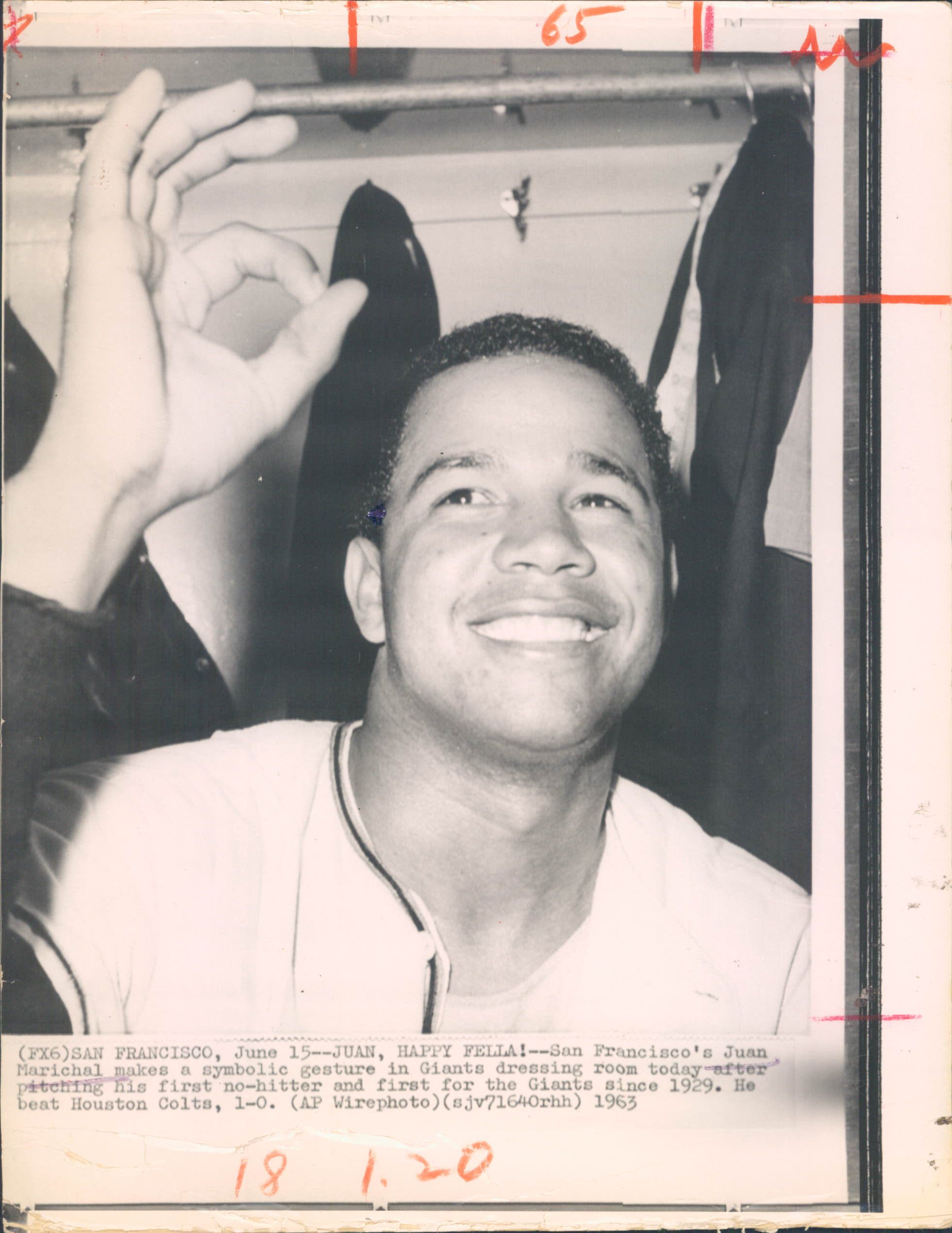 And it's 86 for Juan Marichal!