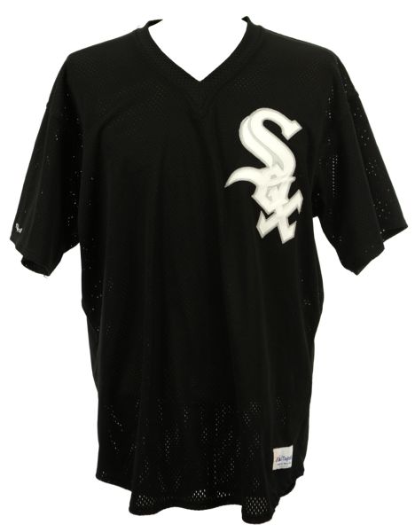 1990s Frank Thomas Chicago White Sox Signed BP Jersey - JSA 