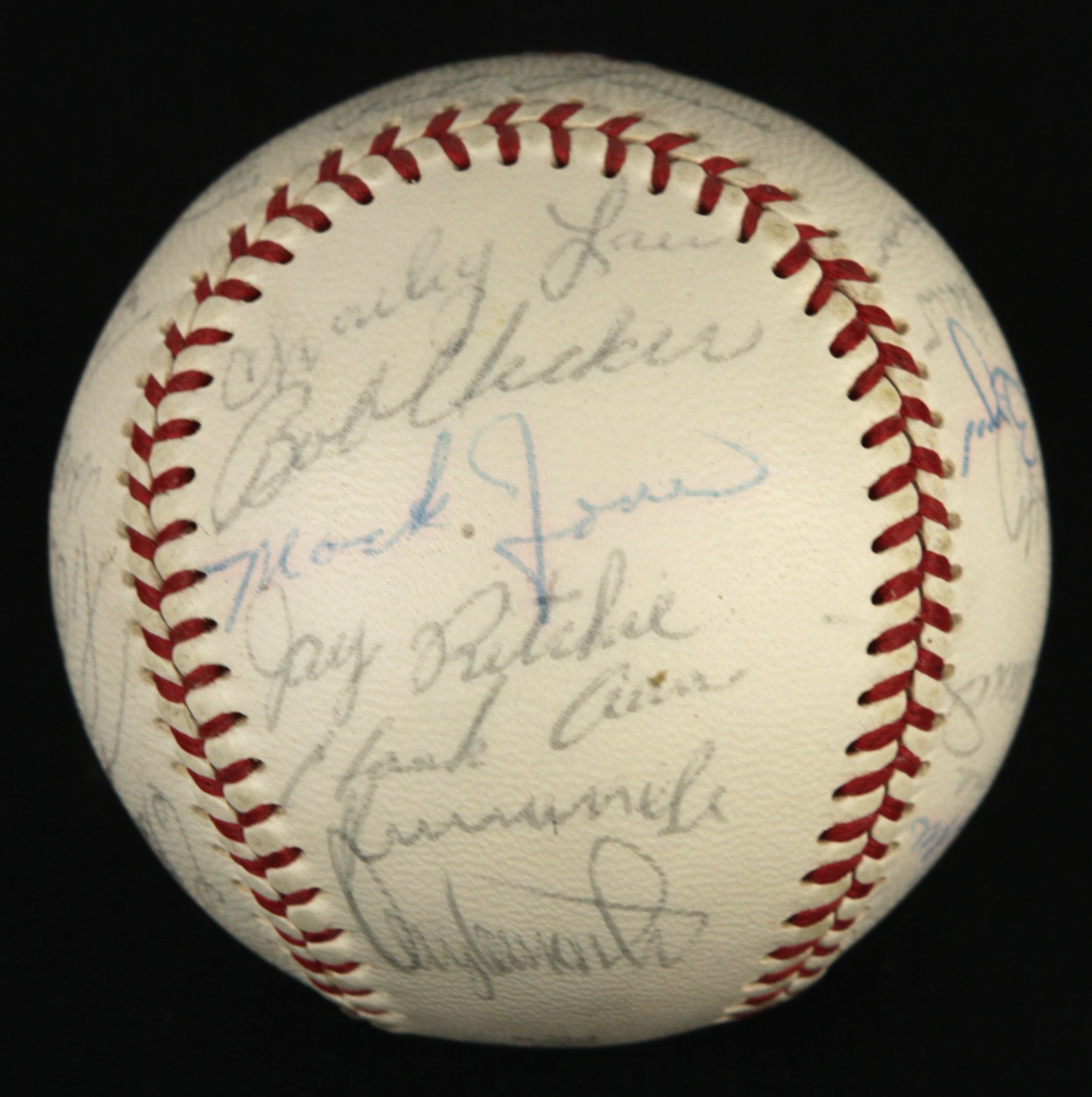 1967 Atlanta Braves Team-signed Baseball - Memorabilia Expert