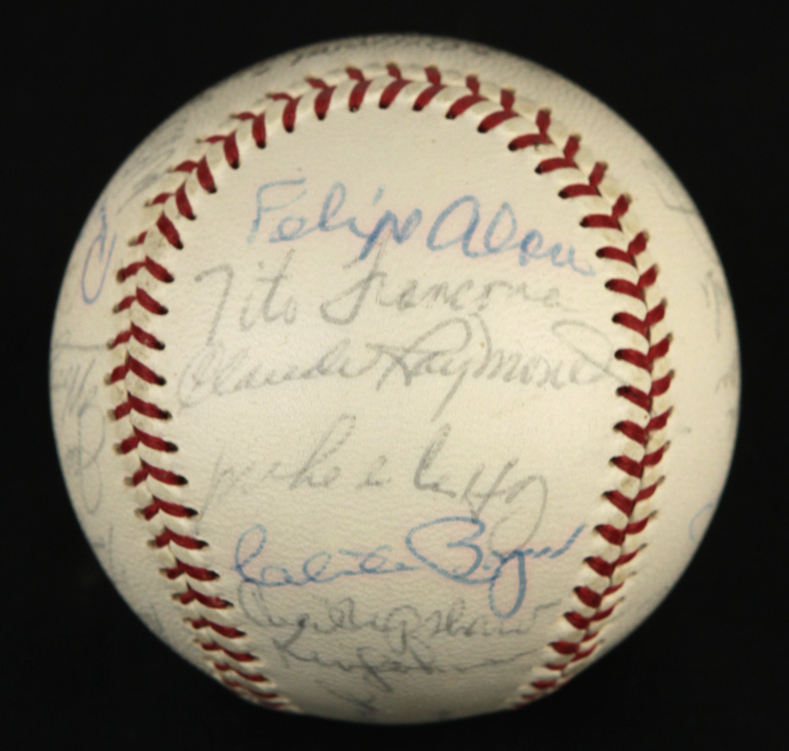 1967 Atlanta Braves Team Signed Baseball (28 Signatures)., Lot #43107