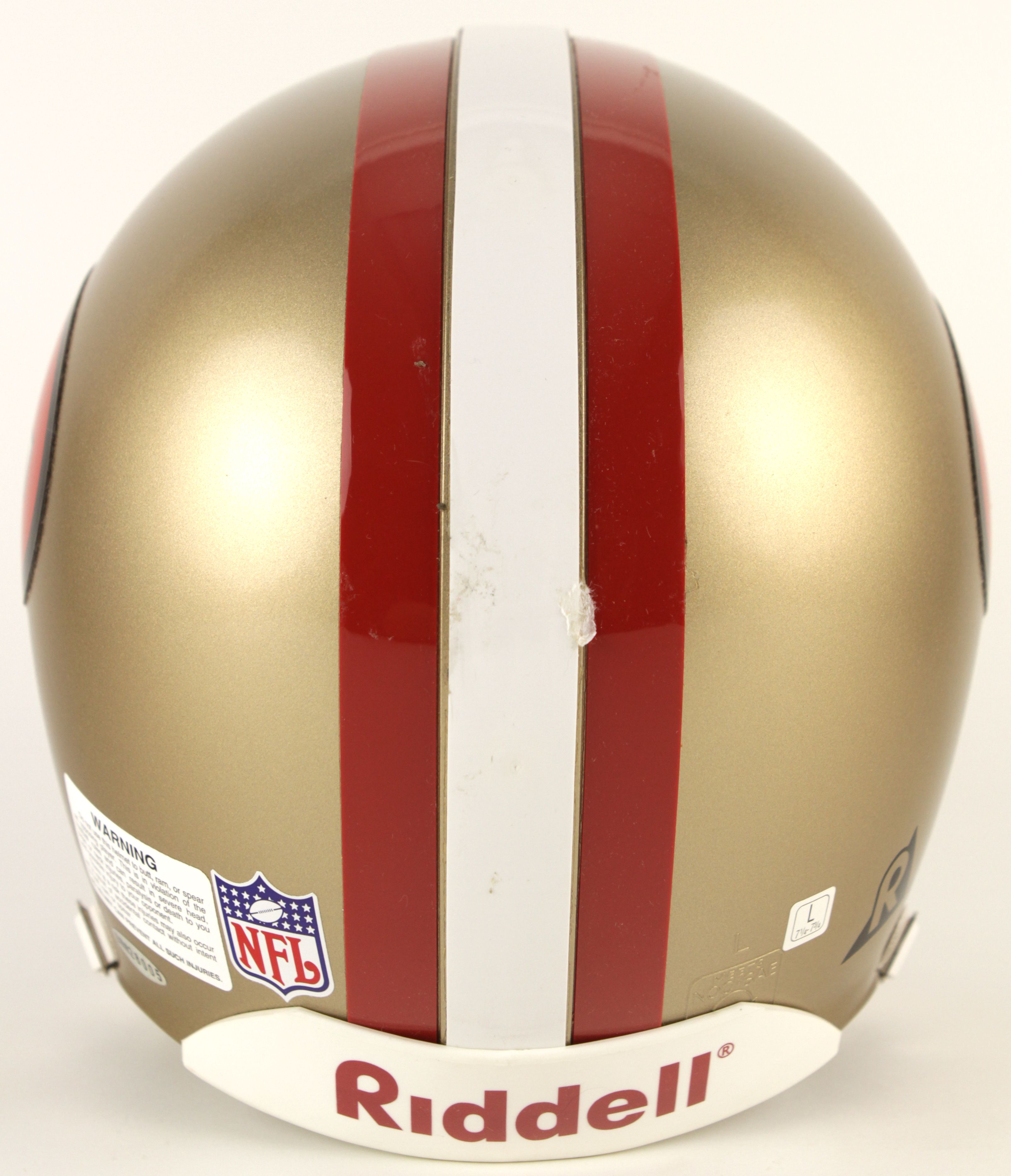 Lot Detail - 1991 Joe Montana San Francisco 49ers Signed UDA Full Size  Helmet - UDA Hologram