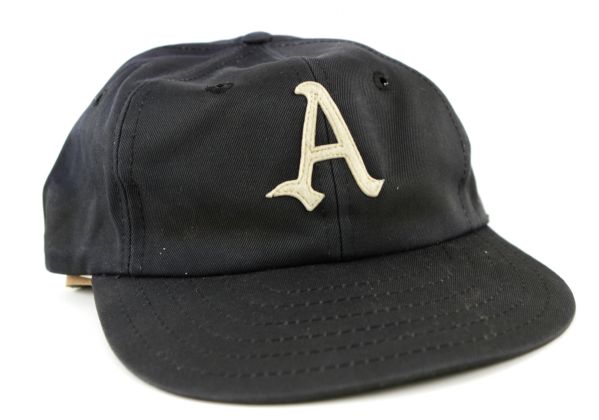 1950-53 Philadelphia Athletics Unworn Leslie Game Cap – Final Year of Style (MEARS LOA)