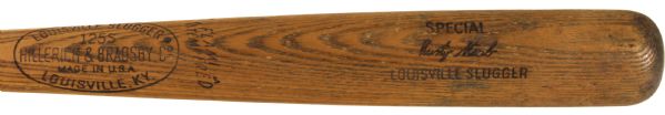 1965-68 Rusty Staub 125 S H&B Louisville Slugger Store Model Bat (MEARS LOA)