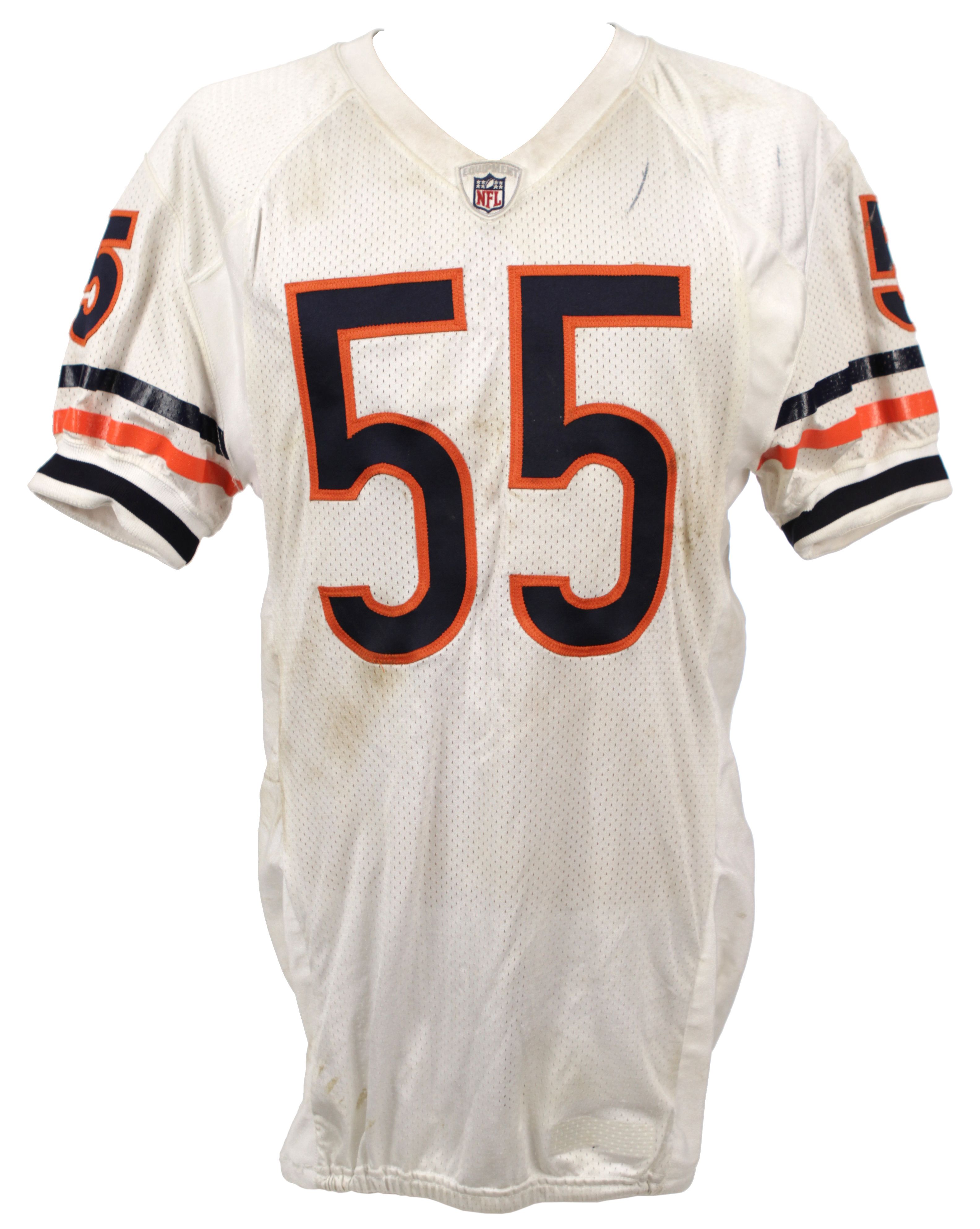 Chicago Bears Game Used 40s Throwback Jersey - Lance Briggs - Game Worn  2014,   in 2023