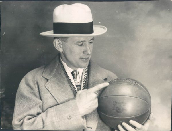 1928 Phog Allen President of National Basketball Coaches Association of America "TSN Collection Archives" Original 5" x 7" Photo (Sporting News Collection Hologram/MEARS LOA)