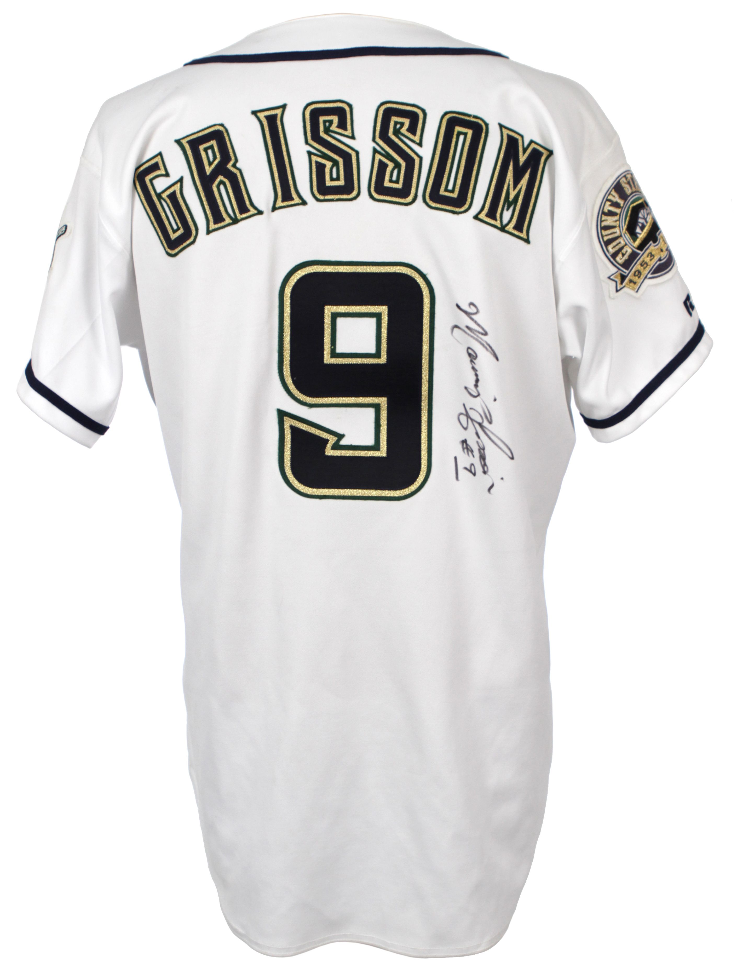 Lot Detail - 1999 Marquis Grissom Milwaukee Brewers Game Worn