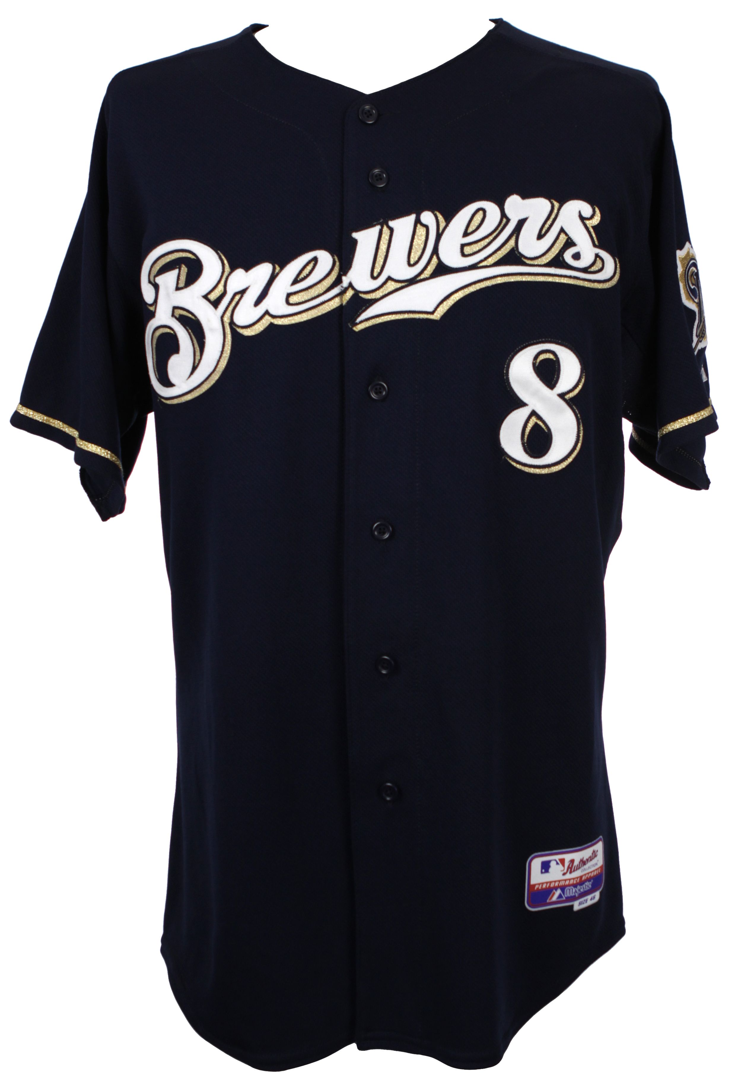 Lot Detail - 2008 Prince Fielder Milwaukee Brewers Game Worn