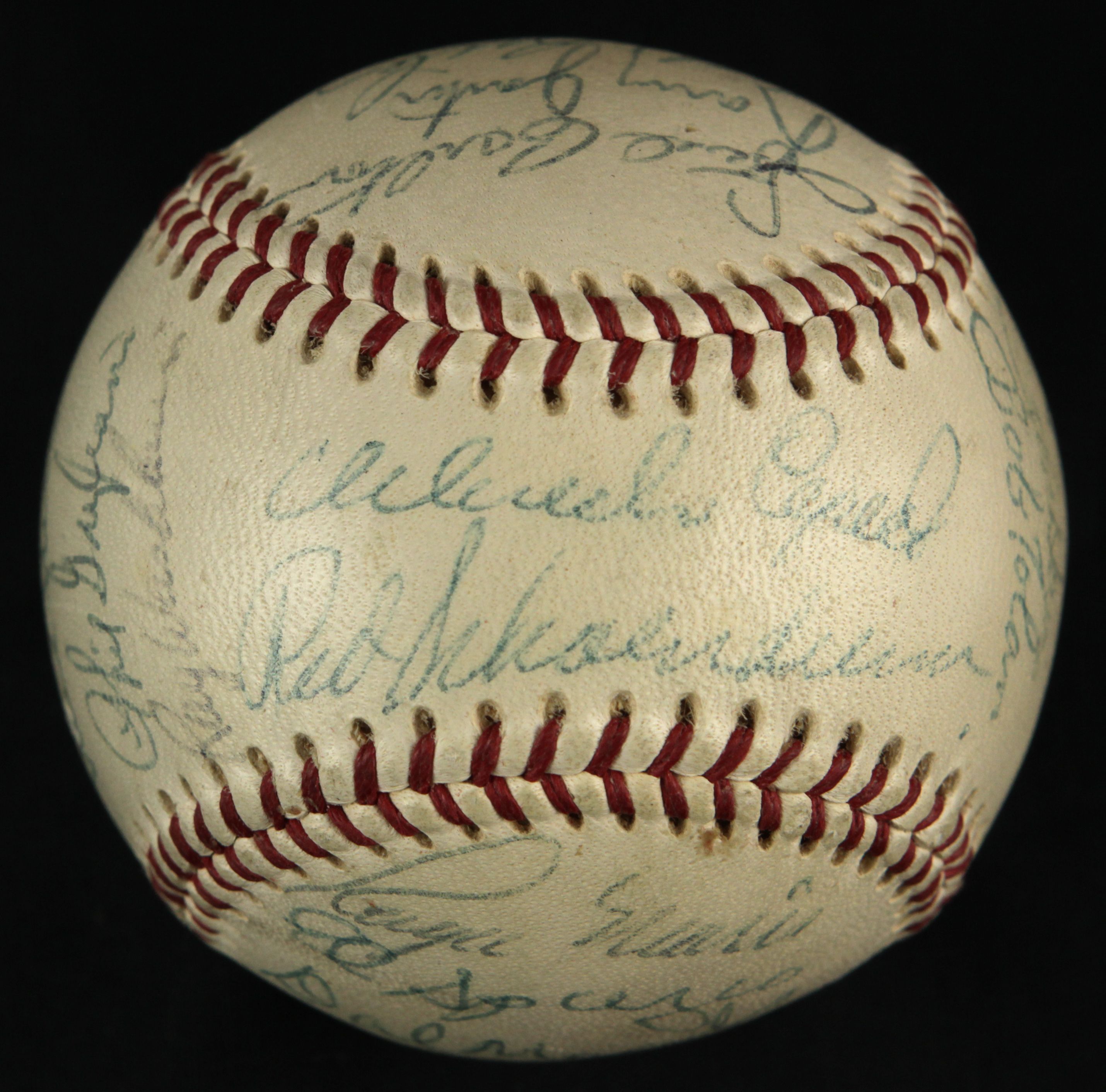 Lot Detail - 1968 St. Louis Cardinals Team Signed ONL (Giles) Baseball ...