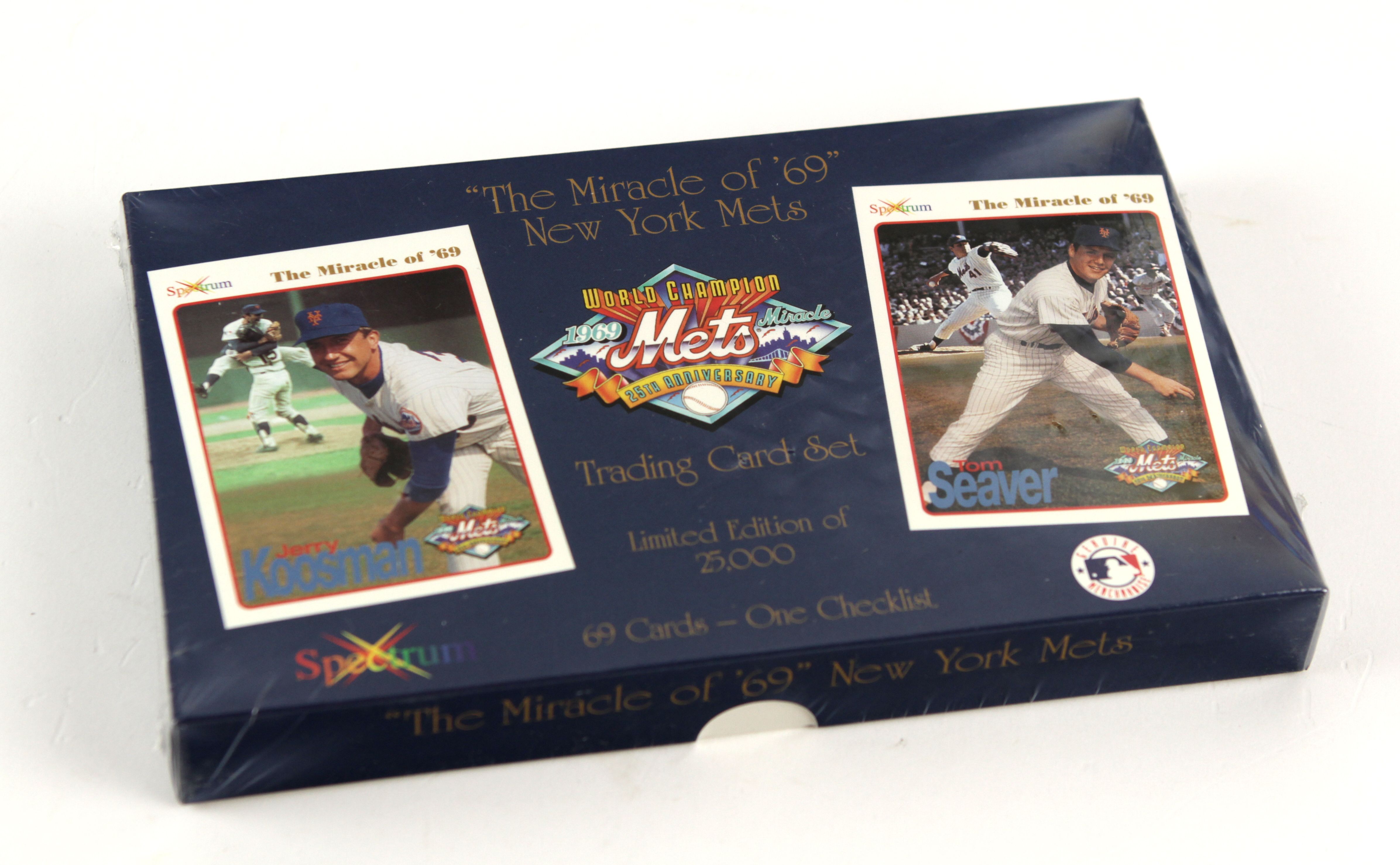 Lot Detail - 1994 New York Mets The Miracle Of 1969 Trading Card Set (MIB)