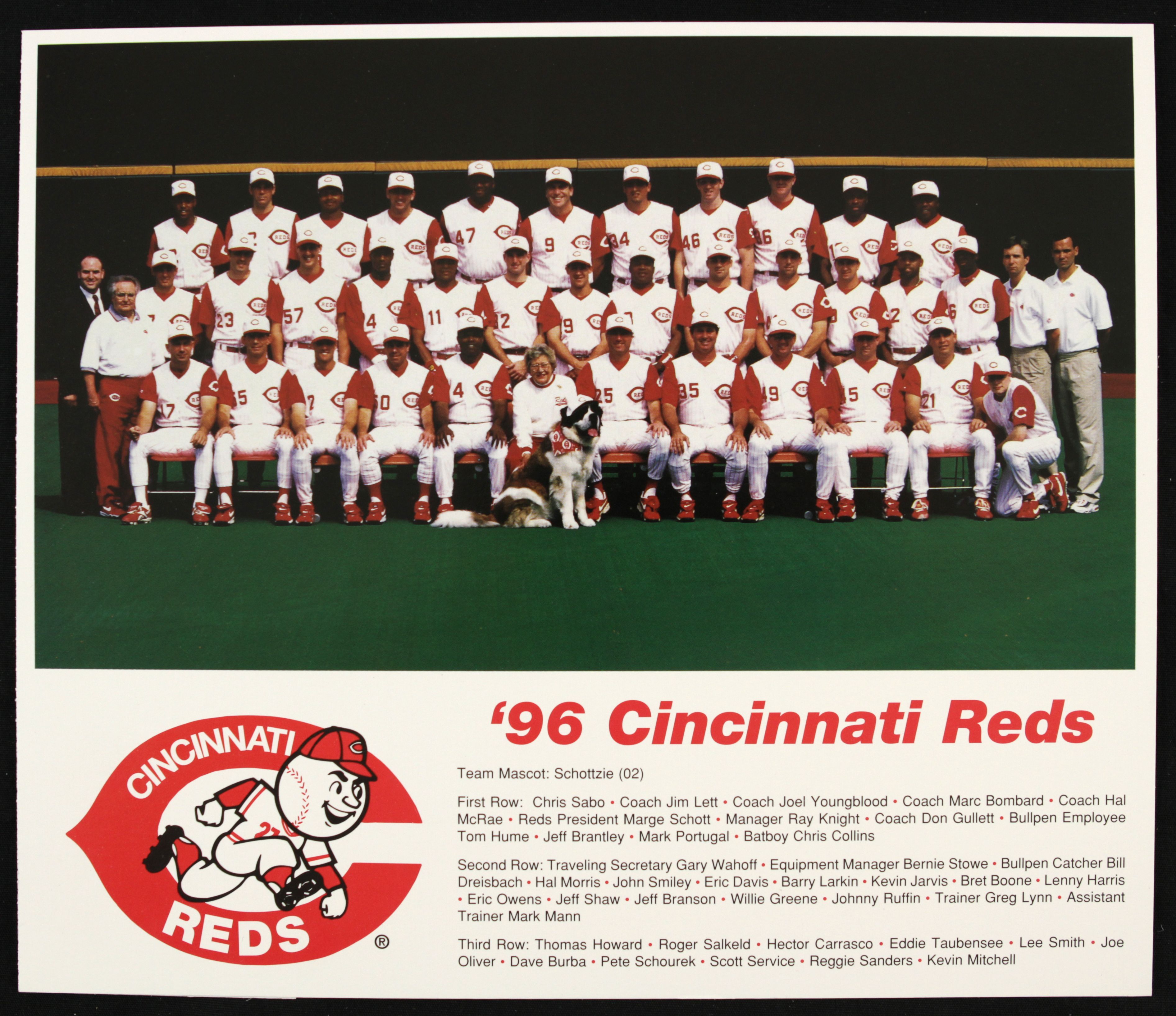 Lot Detail - 1970s-90s Cincinnati Reds Team & Player Photo W/Vintage ...