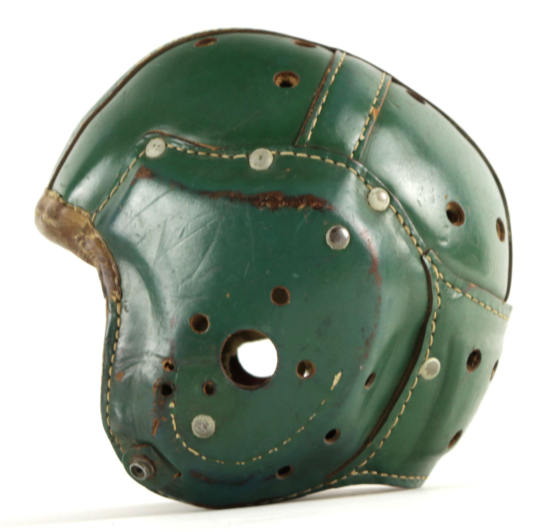 Original 1950s Tanker Paratrooper Training Ridell Football Helmet ...