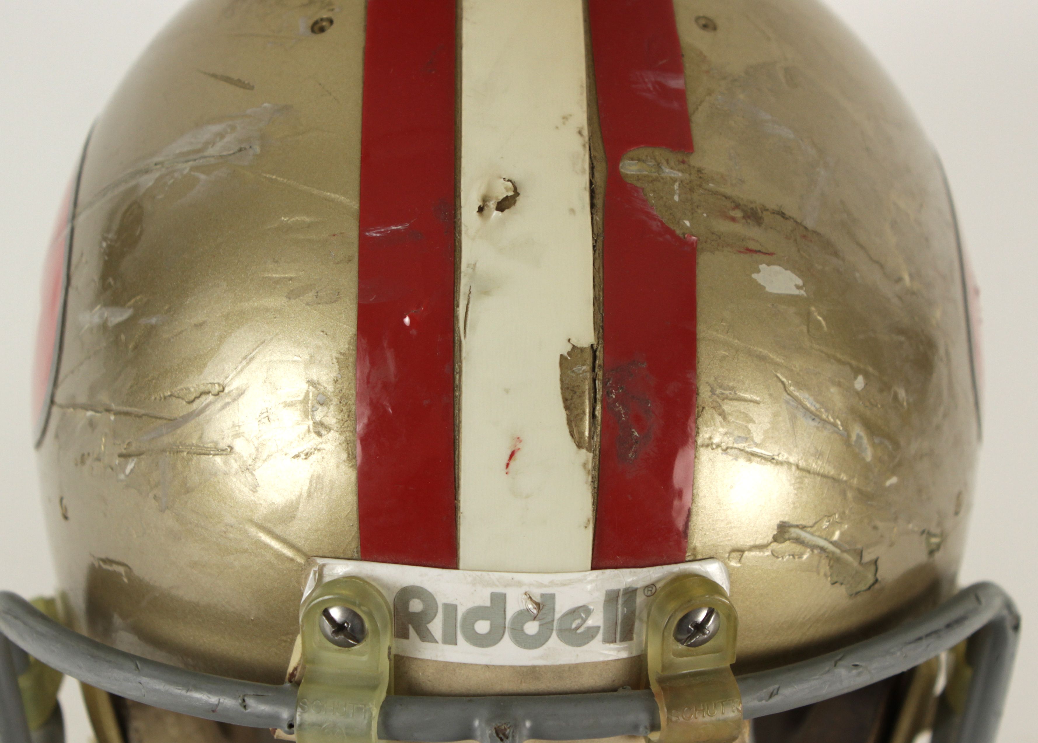 Lot Detail - 1970's San Francisco 49ers Game Worn Wilson F2013 Suspension  Helmet (MEARS LOA)