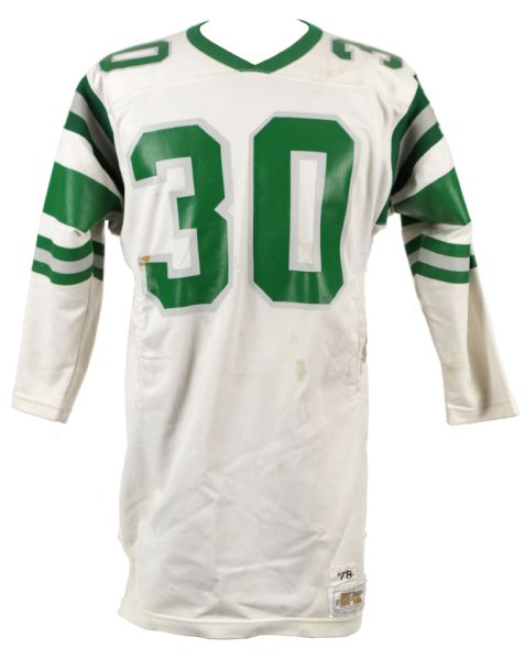 1978 Cleveland Franklin Philadelphia Eagles Game Worn Jersey (Rare Cold Weather Style)  MEARS LOA 