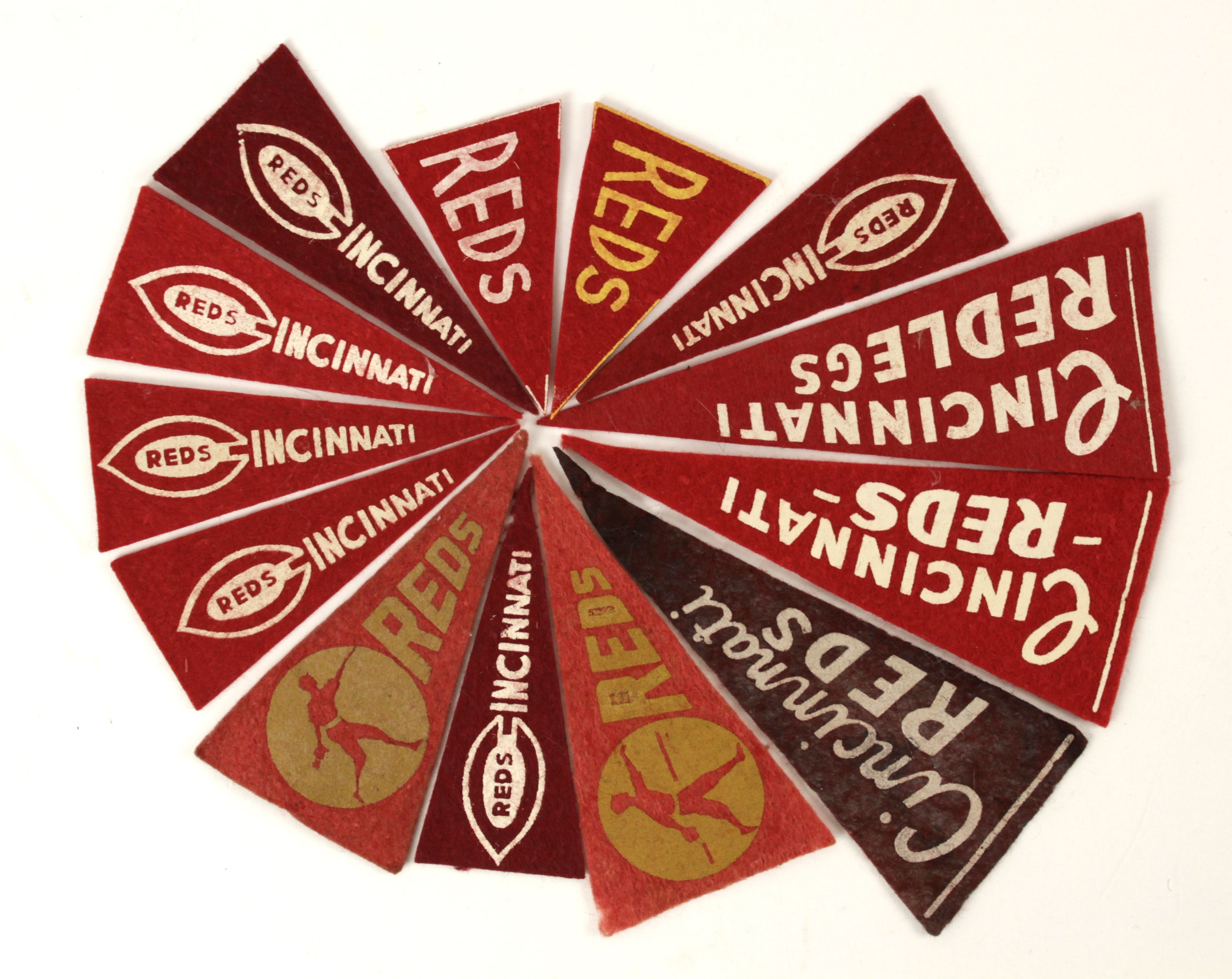 Cincinnati Reds Pennants, Reds Mini Pennants