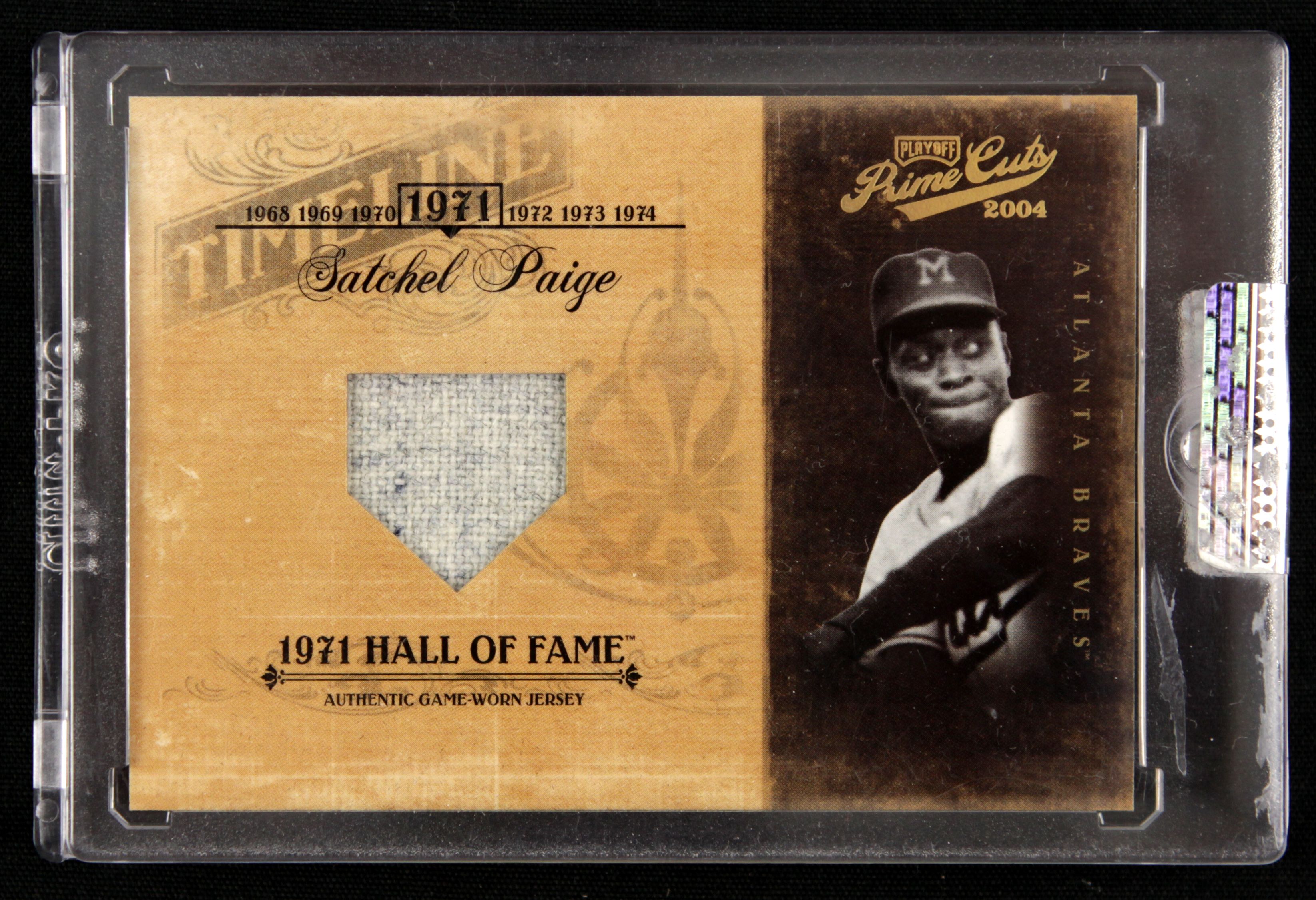 Satchel Paige 1969 Game Worn Jersey 