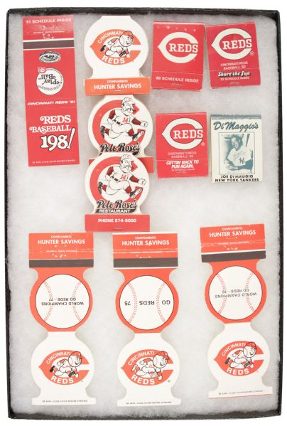 1950s-90s Cincinnati Reds & Other Teams Pinback Button & Mini-Pennant Collection The Mother Load 