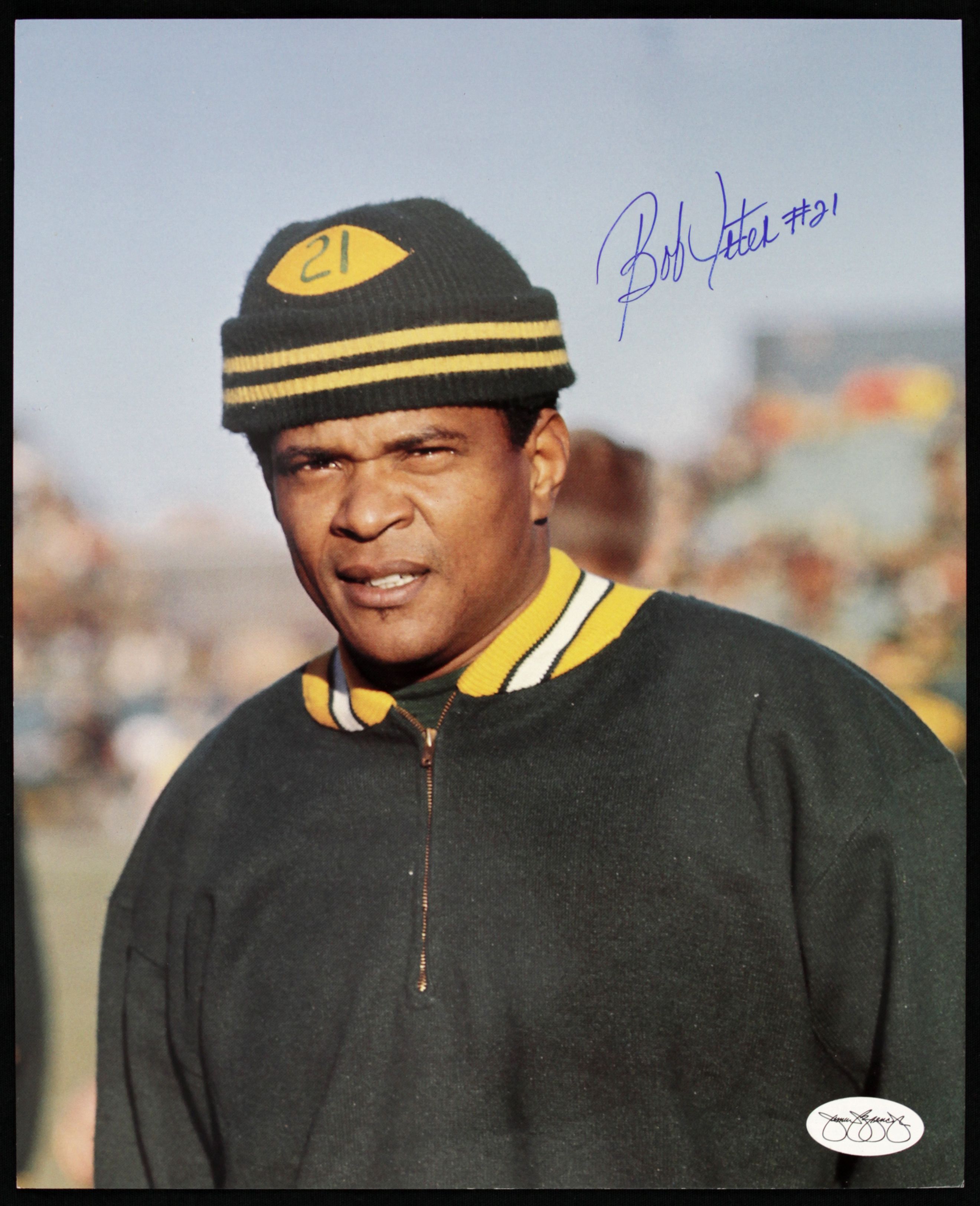 Autographed HERB ADDERLEY 8x10 Green Bay Packers Photo