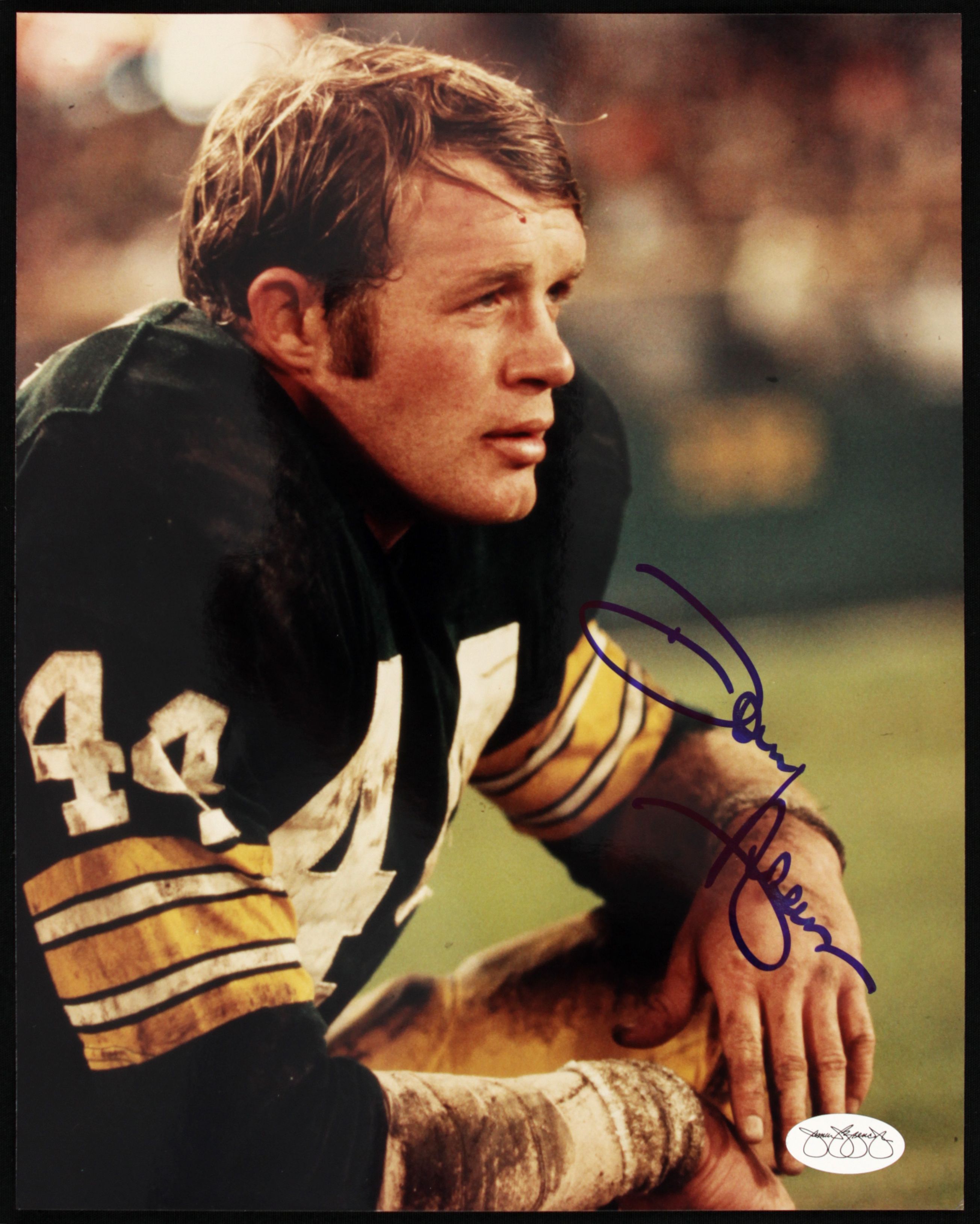 Autographed HERB ADDERLEY 8x10 Green Bay Packers Photo