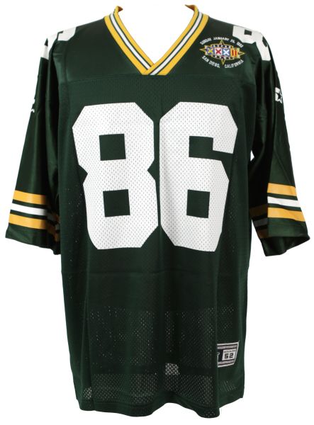 Lot Detail - 1998 Antonio Freeman Green Bay Packers Signed Super Bowl XXXII  Jersey