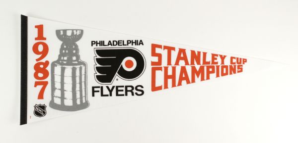 1987 Philadelphia Flyers Full Size 30" Pennant 