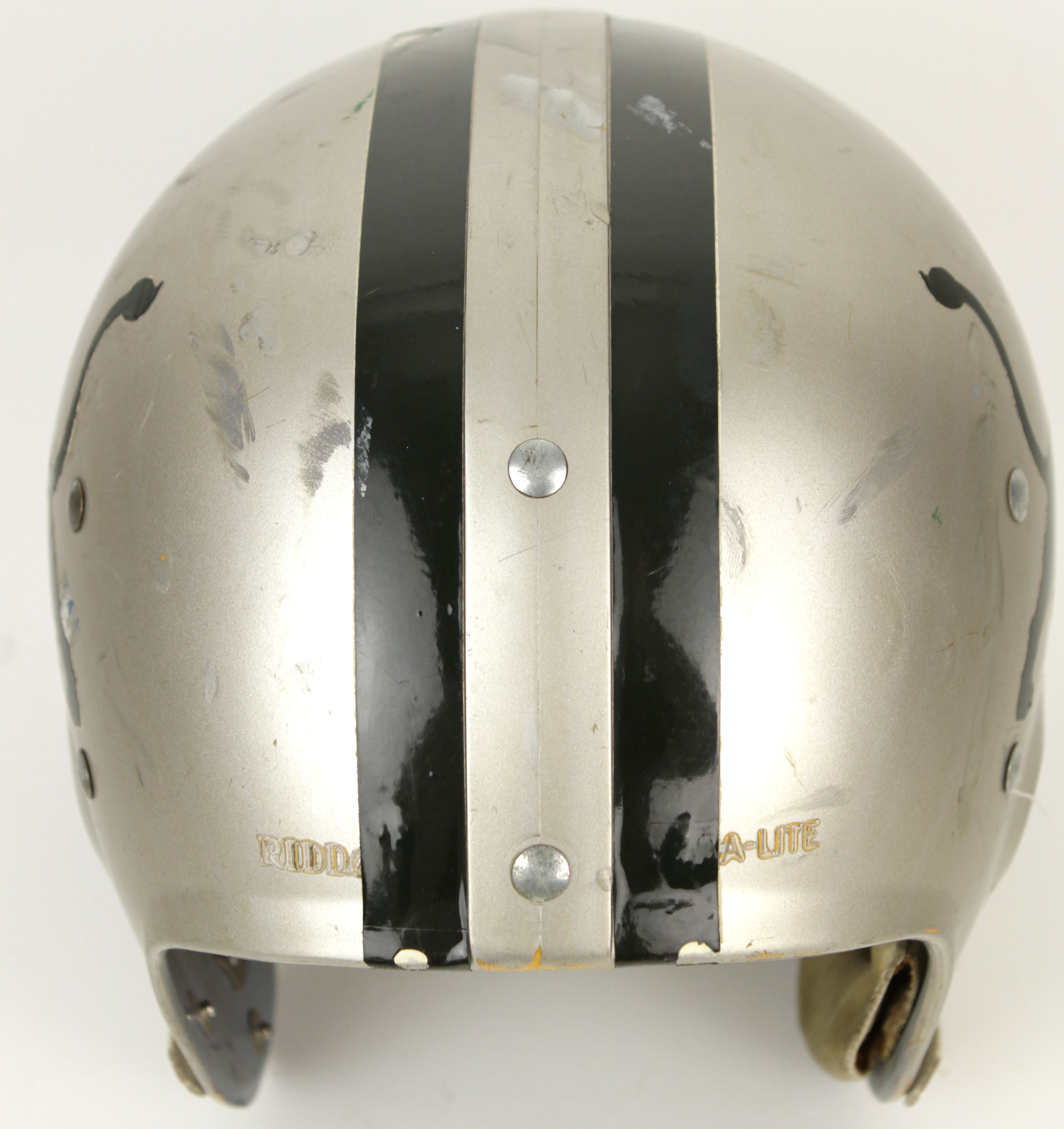 Lot Detail - 1966-67 Garo Yepremian Detroit Lions Game Worn Suspension  Helmet Rare Headgear With No Facemask (MEARS LOA)