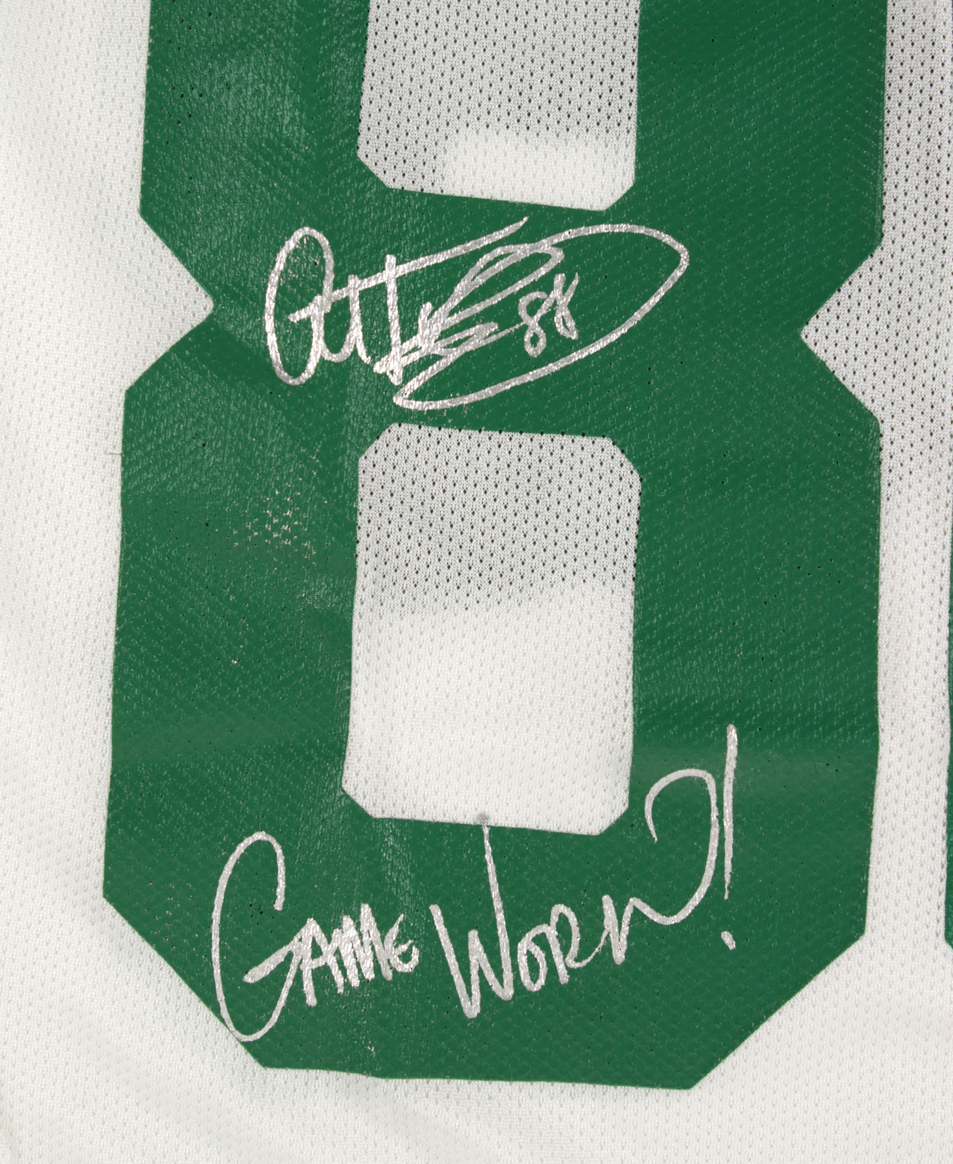 AL TOON NY JETS AUTO SIGNED FOOTBALL JERSEY JSA/COA