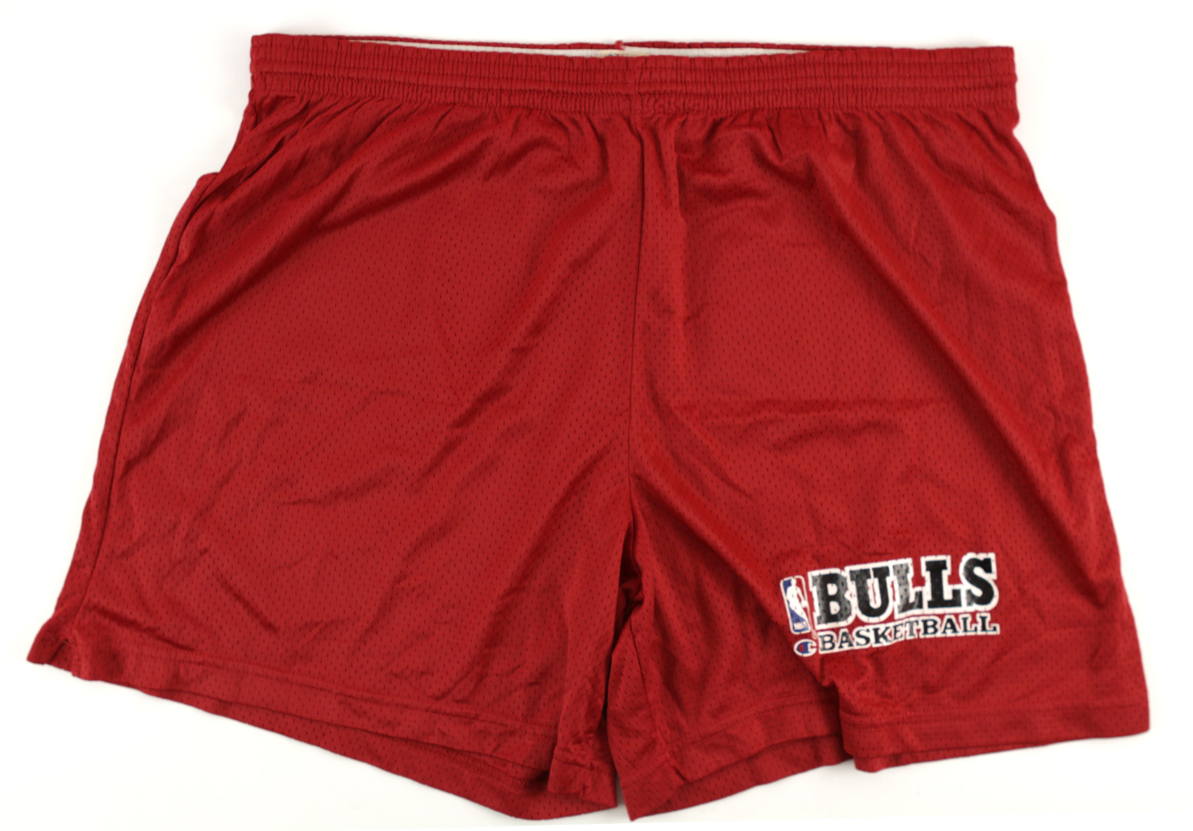 Lot Detail - 1990 Michael Jordan Chicago Bulls Practice Worn Shorts ...