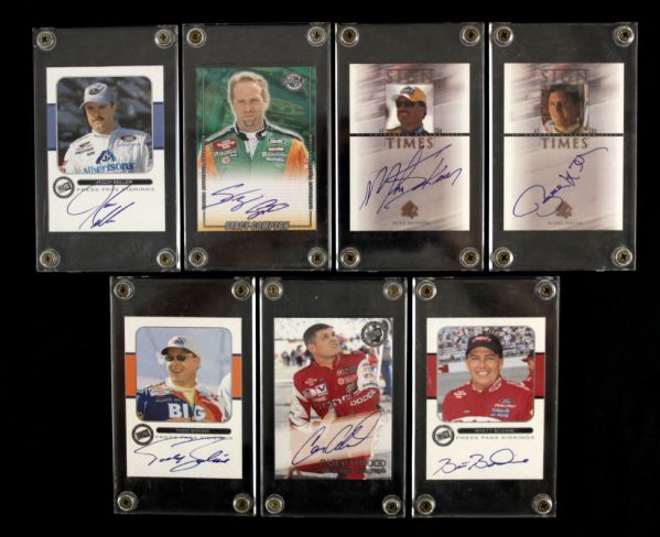 1990s-2000s The Ultimate Racing Card Collection w/Certifield Signed Cards Thousands of Cards UPDATED DESCRIPTION