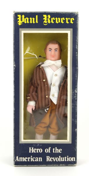 1970s Paul Revere Hero of the American Revolution Toy (MIB) 